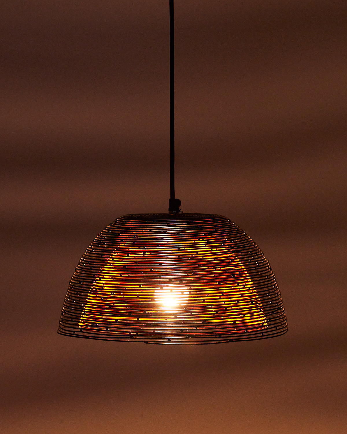 Caged Pendant Light